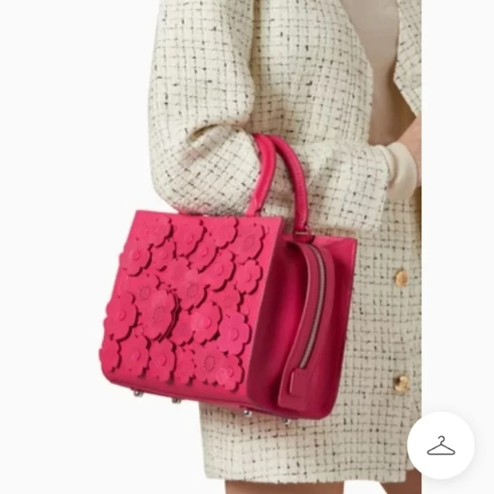 Coach Rogue 25 Dragonfruit with Tea Rose in Silver Rare NWOT Never Used - Picture 8 of 16